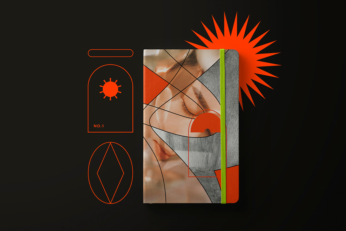 Contour edgy vector illustration, a Texture Graphic by Oleg and Katja (Photo 8 of 26)