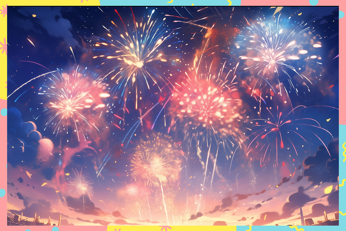 Procreate Firework Brushes, a Brushes & More by Cozy Brushery (Photo 2 of 8)