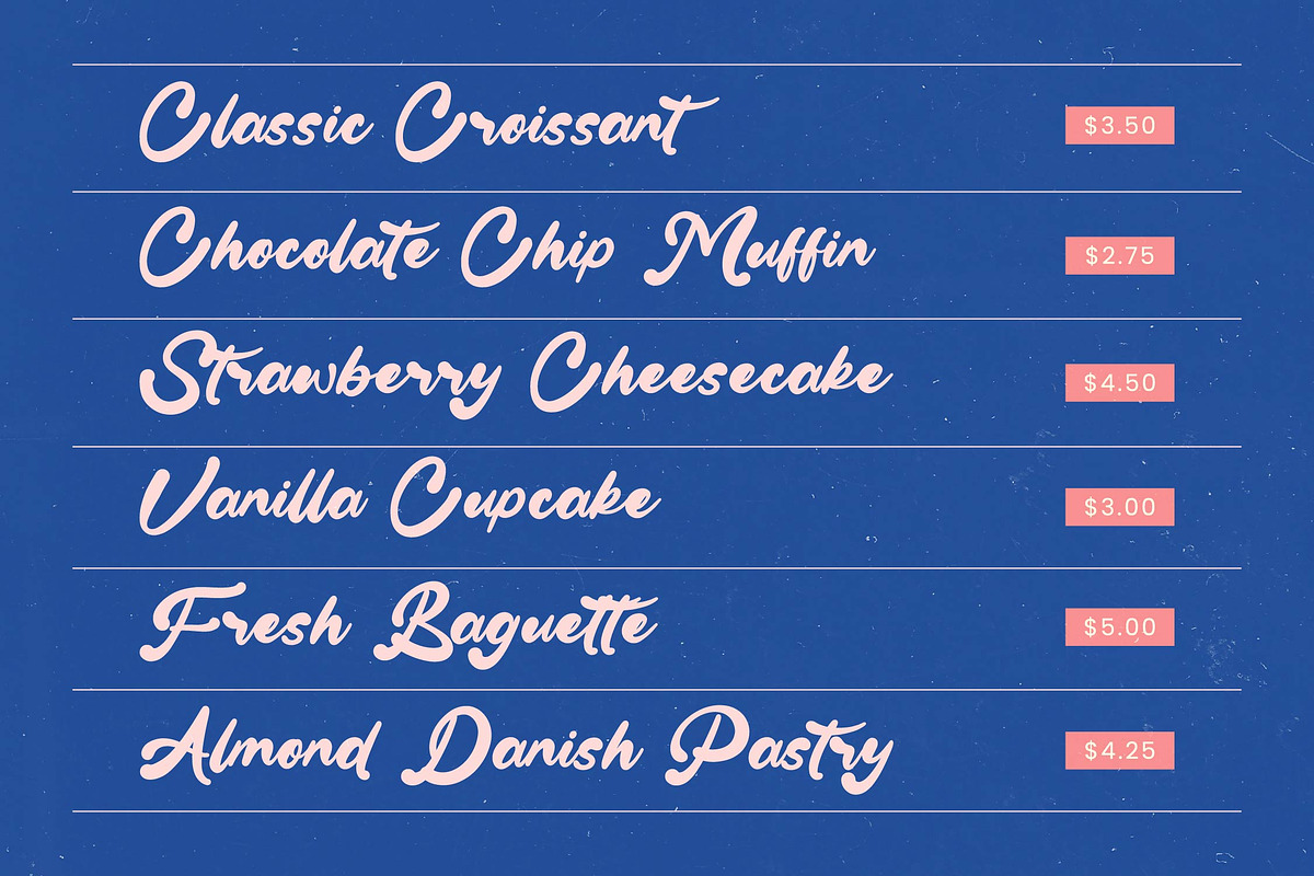 Smuthe Chilly Bold Calligraphy Font, a Script Font by stylishtype.co (Photo 9 of 20)