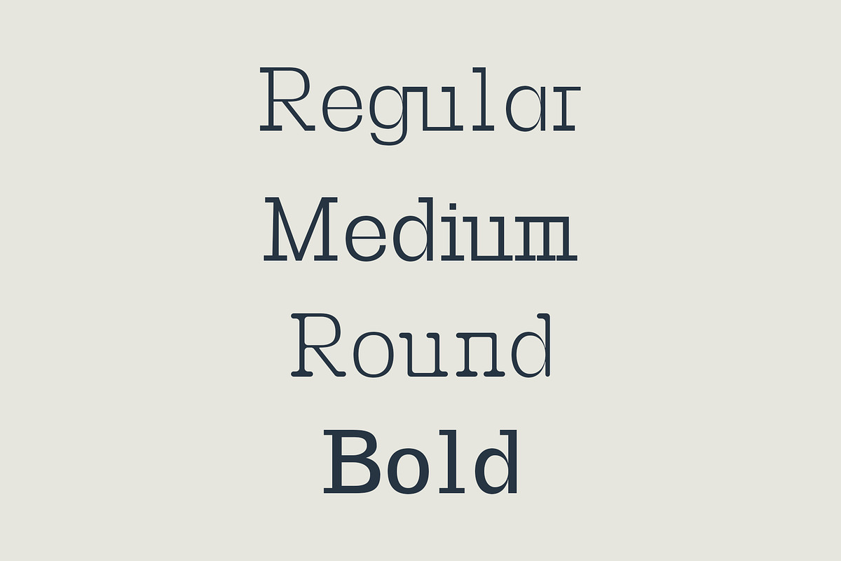 Basel Slab Serif Font Family preview 6