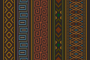 Tribal Ethnic Geometric Pattern, a Pattern Graphic by Saba Vector (Thumbnail 1 of 3)