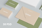 Branding Mock-Up Set, a Pens & Pencil Mockup by GraphicWave (Thumbnail 1 of 34)