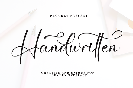 Handwritten | Script Font, a Handwritten Font by Scratchones