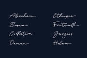Silen - Stylish signature font, a Handwritten Font by alphArtype (Thumbnail 4 of 11)