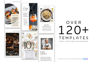 Restaurant Social Media Templates