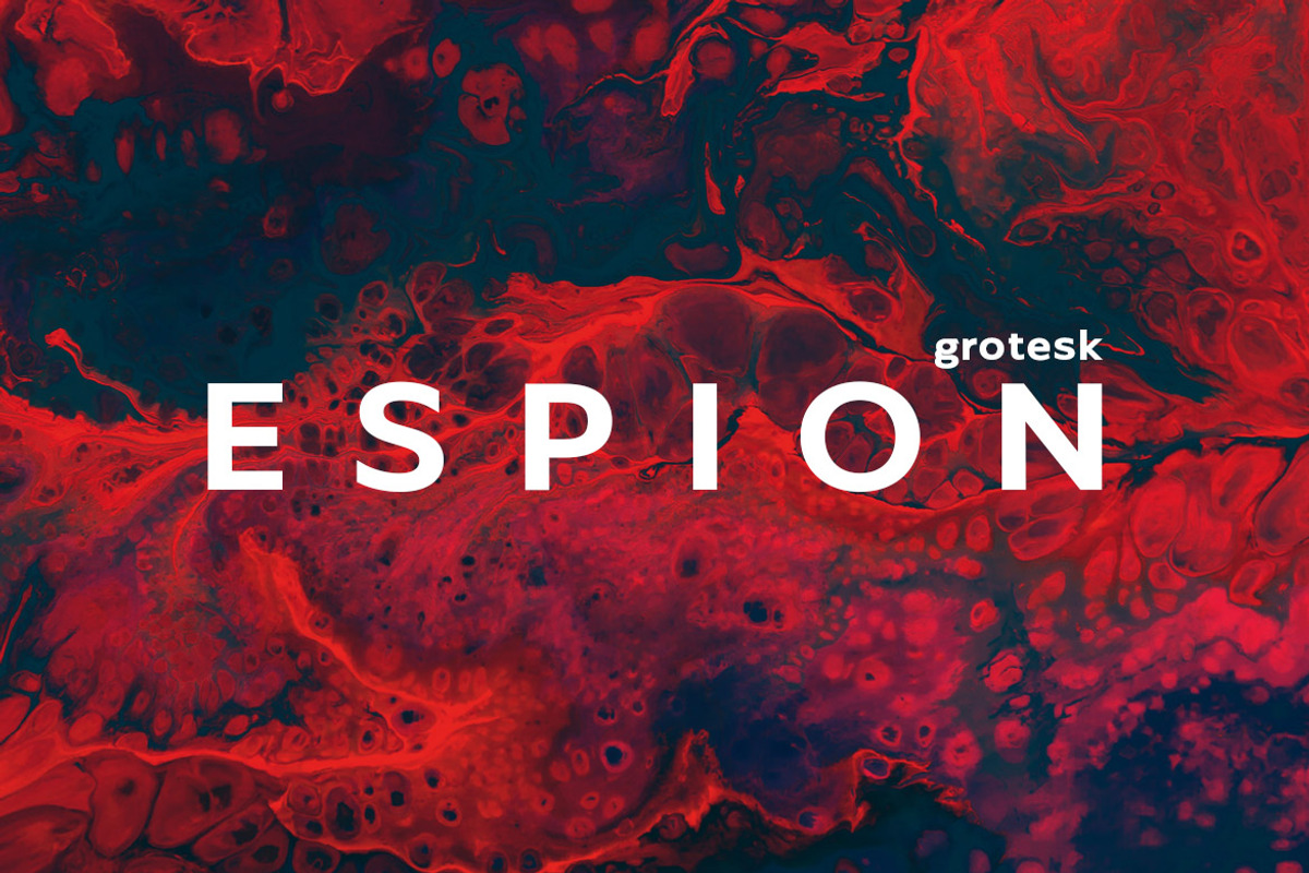 Espion Grotesk - Modern Typeface