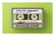 Mixtape Business Card, a Business Card Template by FlatlineRo (Thumbnail 1 of 3)