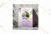 Funeral Invitation Canva FR009, an Invitation Template by TyphoonStudio (Thumbnail 3 of 7)