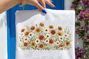 Wildflowers Png, Sublimation Designs, an Illustration by Designworld (Thumbnail 1 of 4)