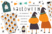 Halloween graphic collection, a Decorative Illustration by Nursery Art (Thumbnail 1 of 7)