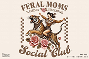 Vintage Mothers Day Funny Mama Bundl, a Product Mockup by Design Station (Thumbnail 4 of 10)