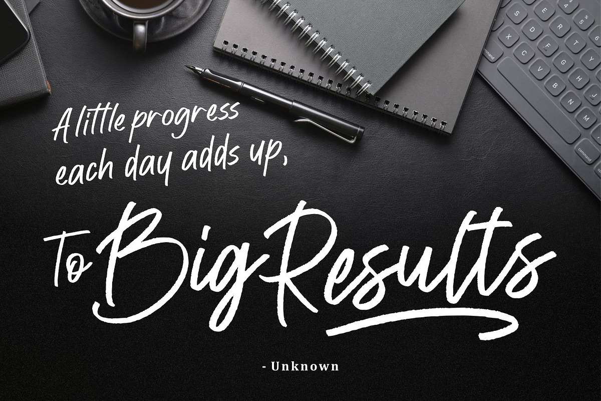 Mandalaz Sensei Font, a Script Font by Allouse Studio (Photo 12 of 15)