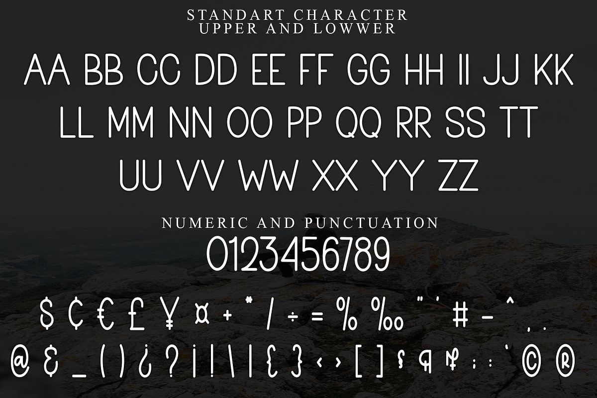 Echo Part, a Sans Serif Font by InermediaSTUDIO (Photo 3 of 8)