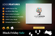 Crowd Events - Logo Template, a Branding & Logo Template by DynamikMedia (Thumbnail 1 of 5)