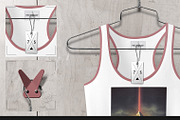 Racerback Tank On 5 Stages Mock-up, a Hoody Mockup by Mocca Mockups Store (Thumbnail 31 of 68)