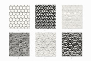 Hexagonal | 42 Seamless Patterns, a Pattern Graphic by Curly_Pat (Thumbnail 7 of 11)