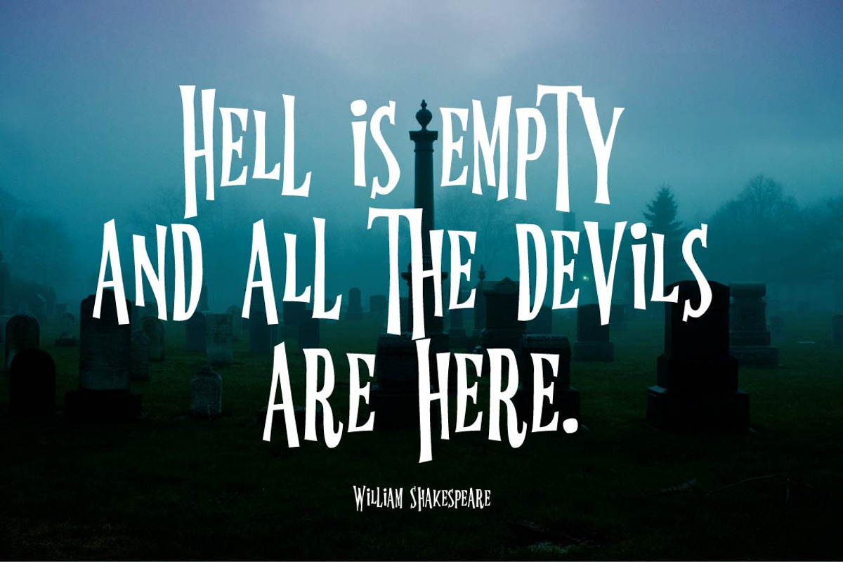 Moonhells Typeface + Extras preview 3
