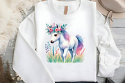Watercolor Spring Animals Clipart, an Illustration by DreamCafeArt (Thumbnail 5 of 6)