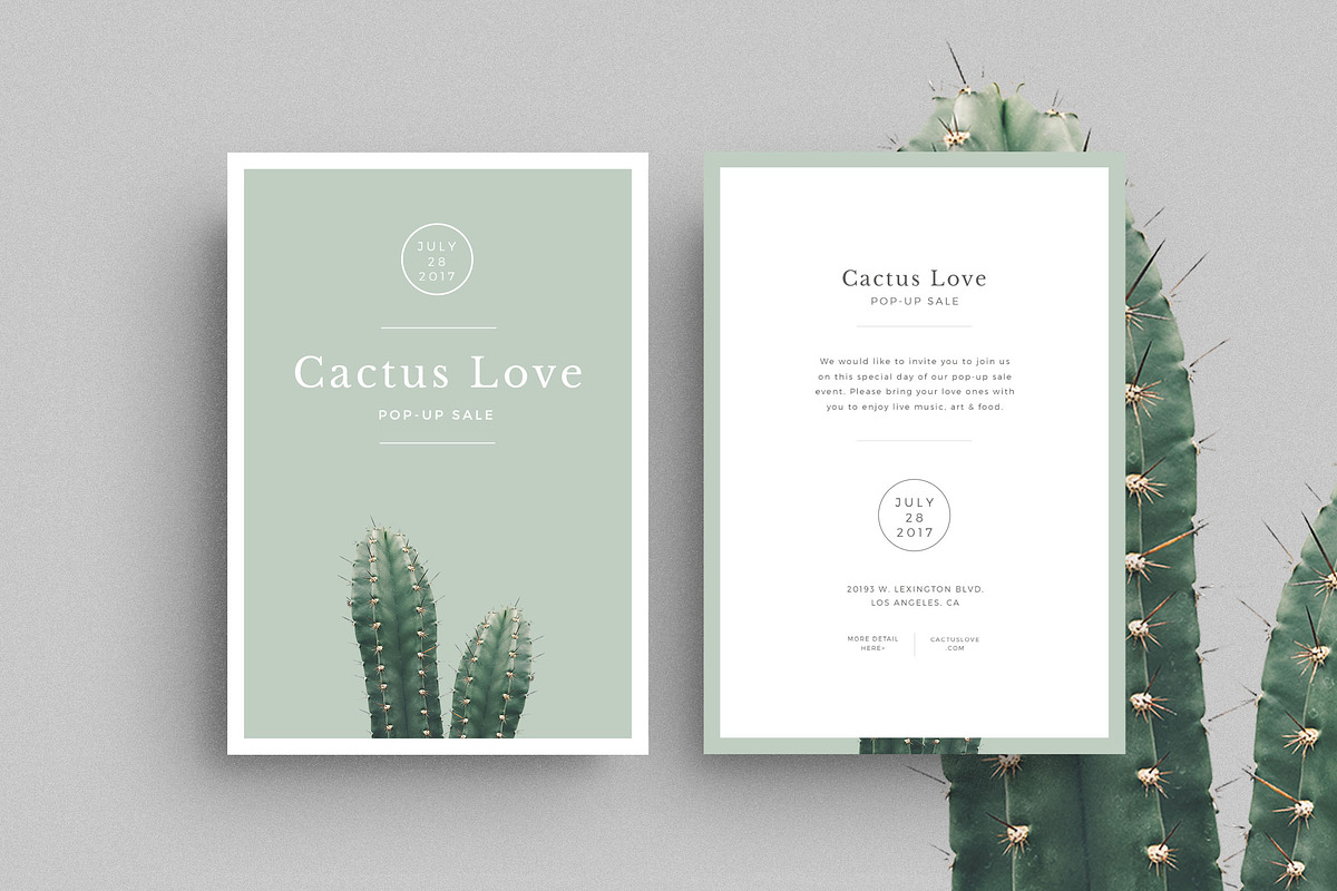 Cactus Flyer, a Flyer Template by 1948 Creative Co. (Photo 4 of 5)