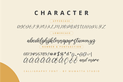 Hello Fresh -  Charming Script Font, a Script Font by Muwatta Studio (Thumbnail 7 of 10)