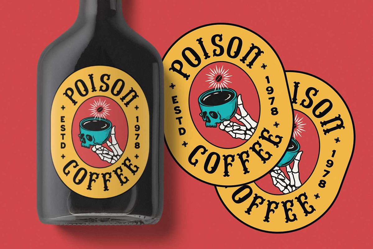 Nosieg - Decorative Vintage Font, a Blackletter Font by Imoodev (Photo 4 of 5)