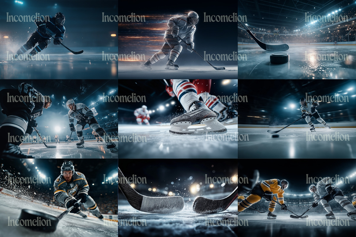 90 Cinematic Hockey Stock Photos, a Sports & Recreation Photo by Incomelion (Photo 12 of 14)
