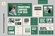Promotion Campaign Plan Powerpoint, a Presentation Template by Sixtemp (Thumbnail 1 of 3)