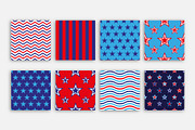 Seamless American Party Patterns, a Pattern Graphic by Iryna Denysova (Thumbnail 13 of 13)