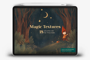 Magic Textures Brushes For Procreate