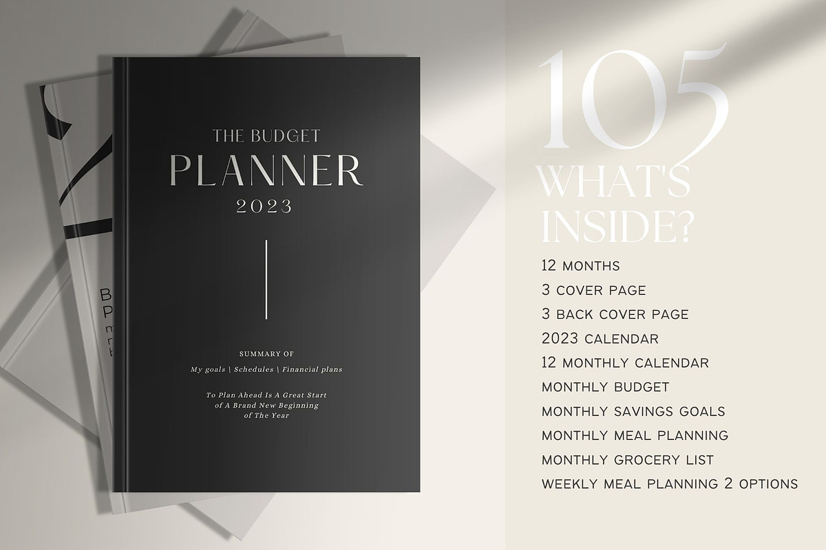 Yearly budget Planner Template, a Magazine Template by Marketello Studio (Photo 2 of 12)