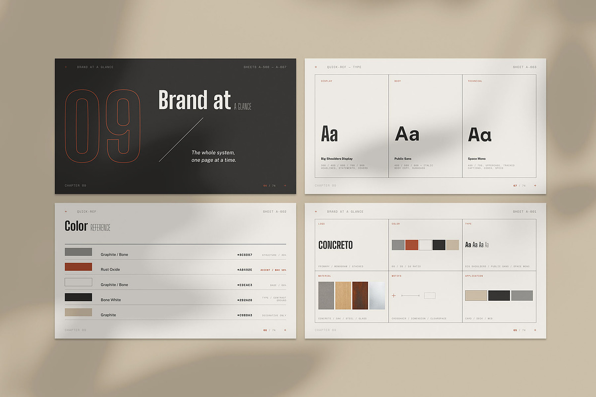 CONCRETO / Brand Guidelines Template, a Branding & Logo Template by Leleka.Store (Photo 22 of 23)
