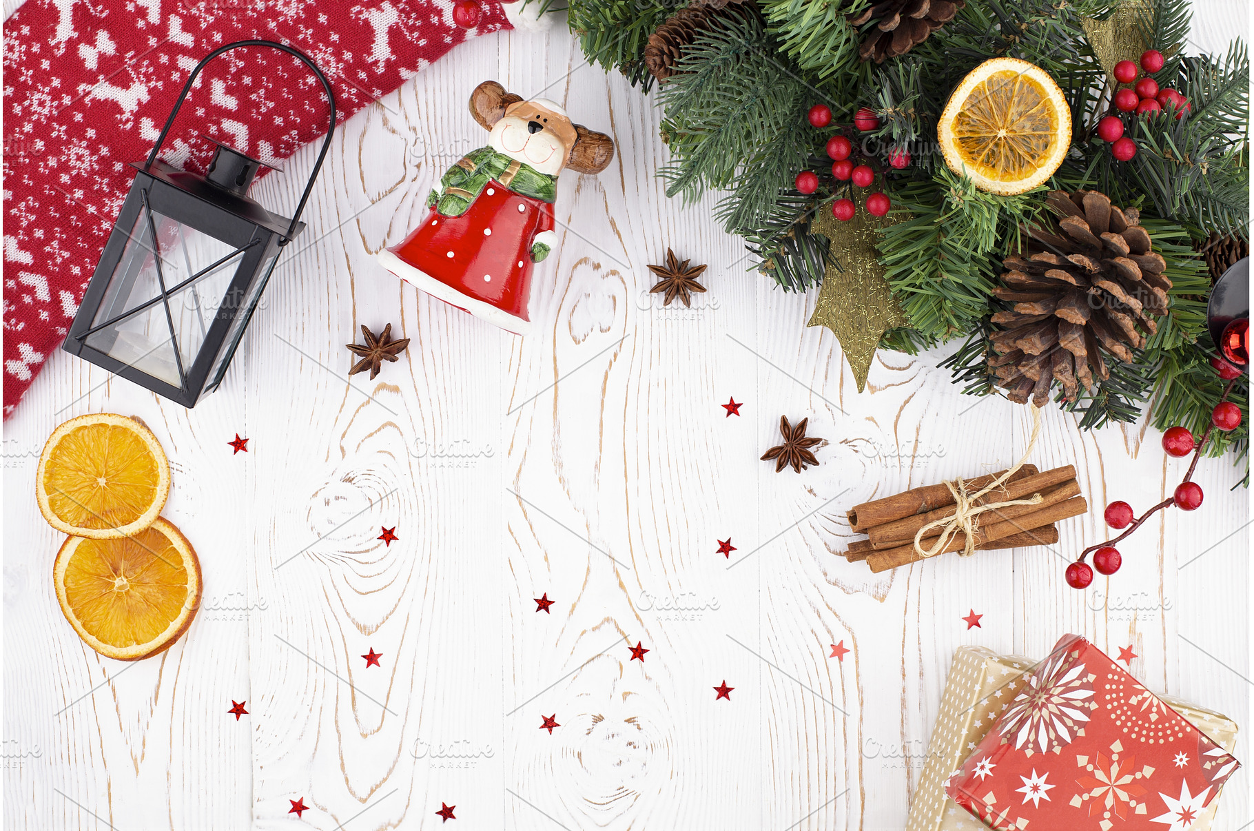 Christmas holiday background with, a Holiday Photo by Diary of impressions
