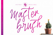 Master Brush, a Script Font by Atj.std (Thumbnail 2 of 8)