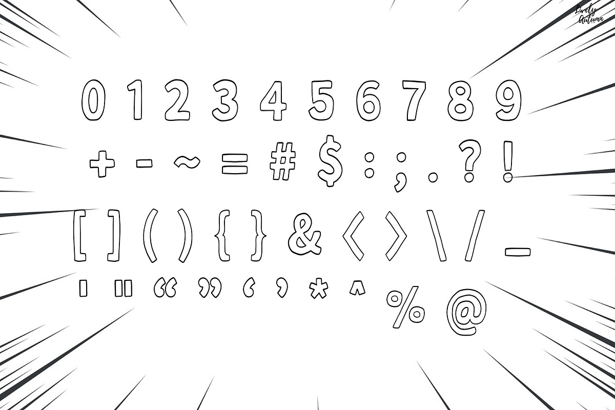 Cartoony | Handwritten Font, a Handwritten Font by LivelyAutumn11.11 (Photo 3 of 5)