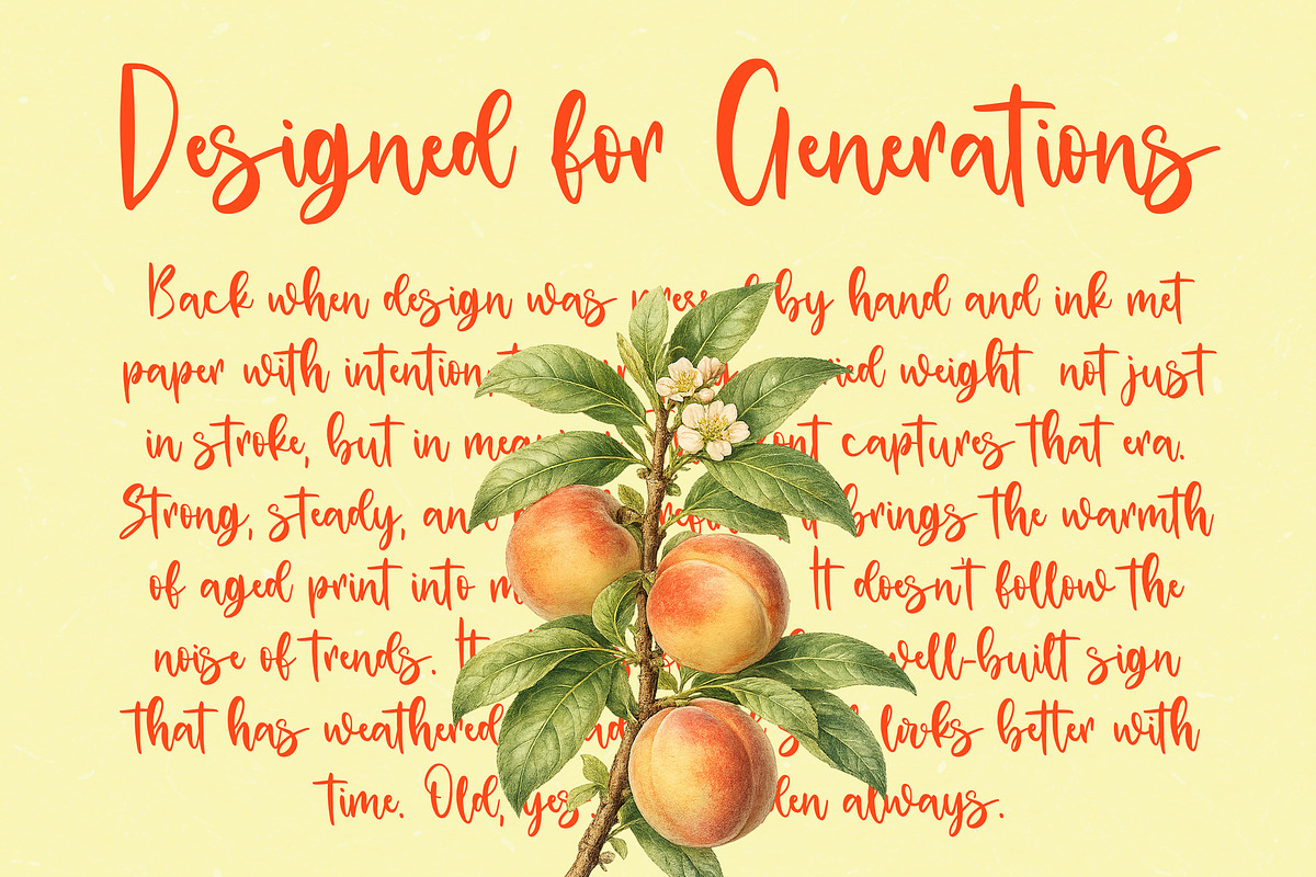 Rettonage – Handwritten Script Font, a Script Font by Vampstudio (Photo 12 of 14)