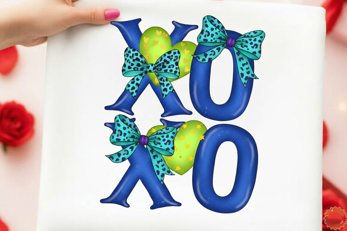 XOXO Valentine Day Heart Png, XOXO, an Illustration by designcity5 (Photo 1 of 9)