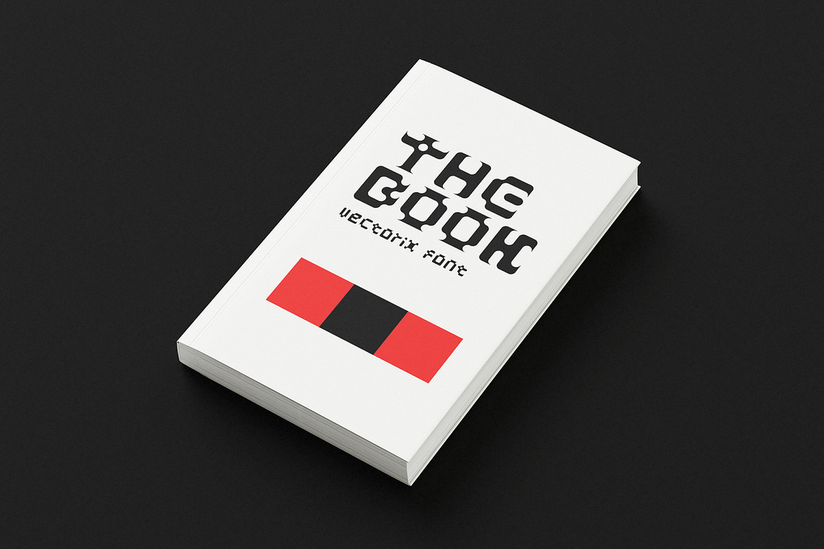 ND Vectorix Futurism Typeface, a Blackletter Font by Nouric Design (Photo 6 of 6)