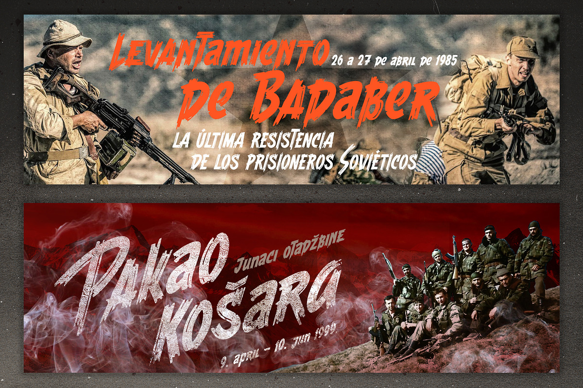 ST-WARMOVIE display font, a Font by Shimanov Types (Photo 6 of 9)