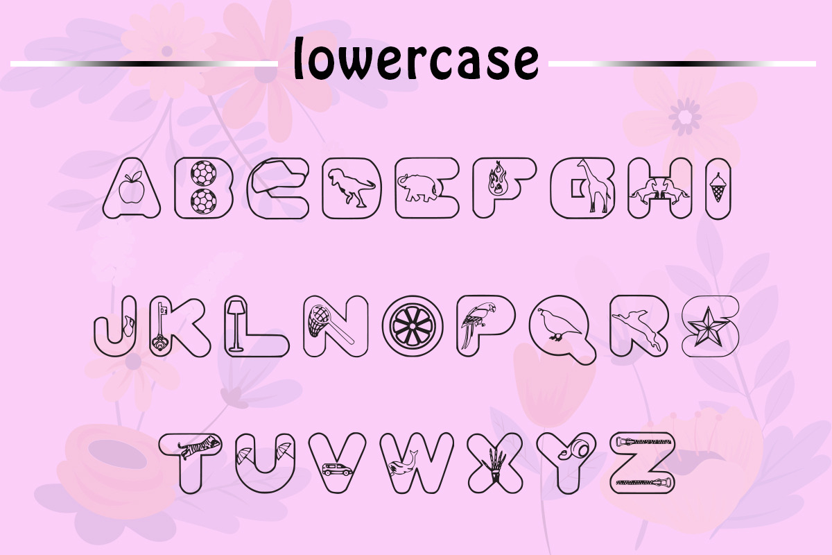 Alpa AZ Font, a Sans Serif Font by Actual Pixel (Photo 2 of 4)