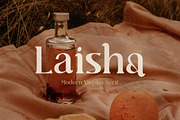 Laisha - Modern Display Font, a Serif Font by Eztudio (Thumbnail 1 of 13)