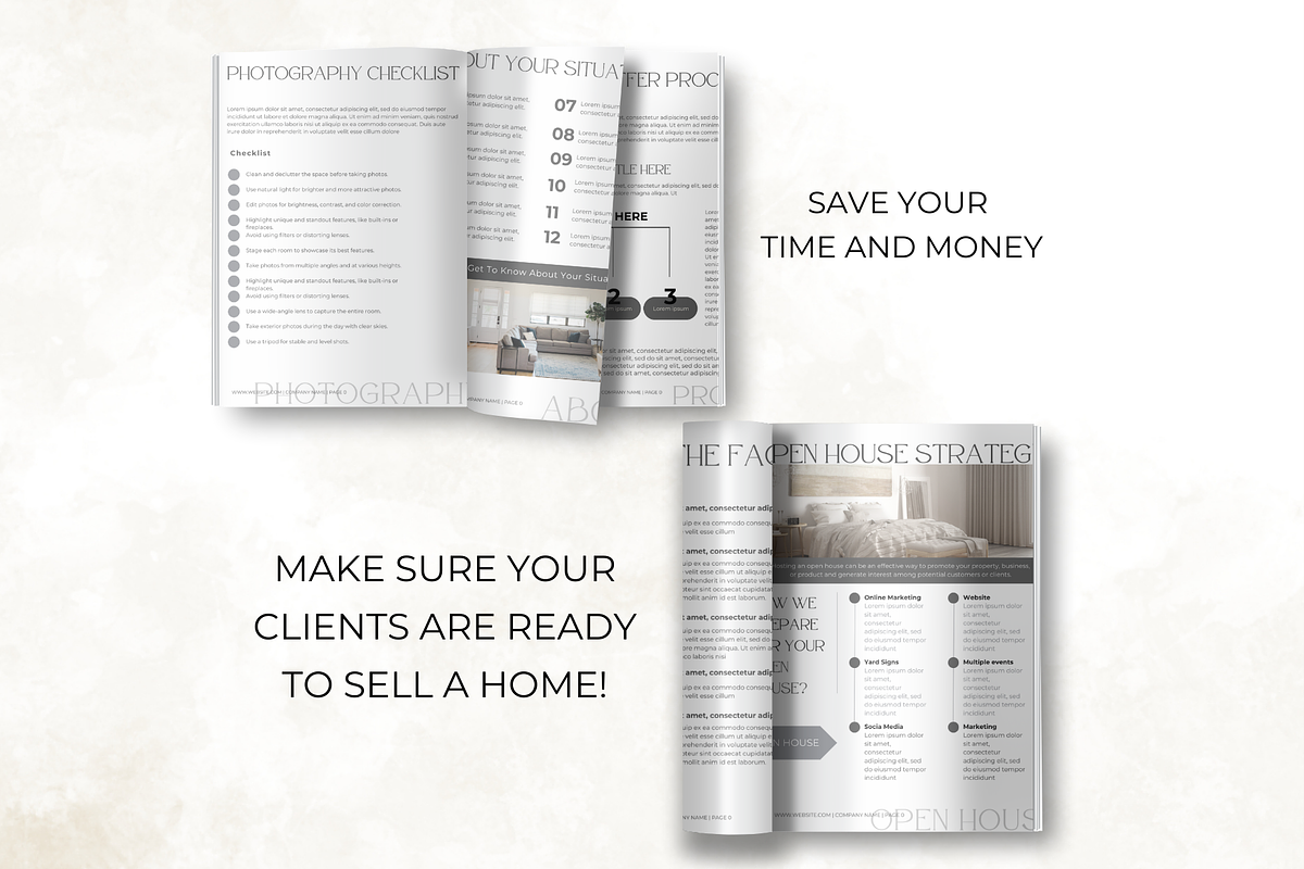 Editable Seller Guide Canva Template, a Marketing Template by Digital By Nikoleta (Photo 7 of 11)