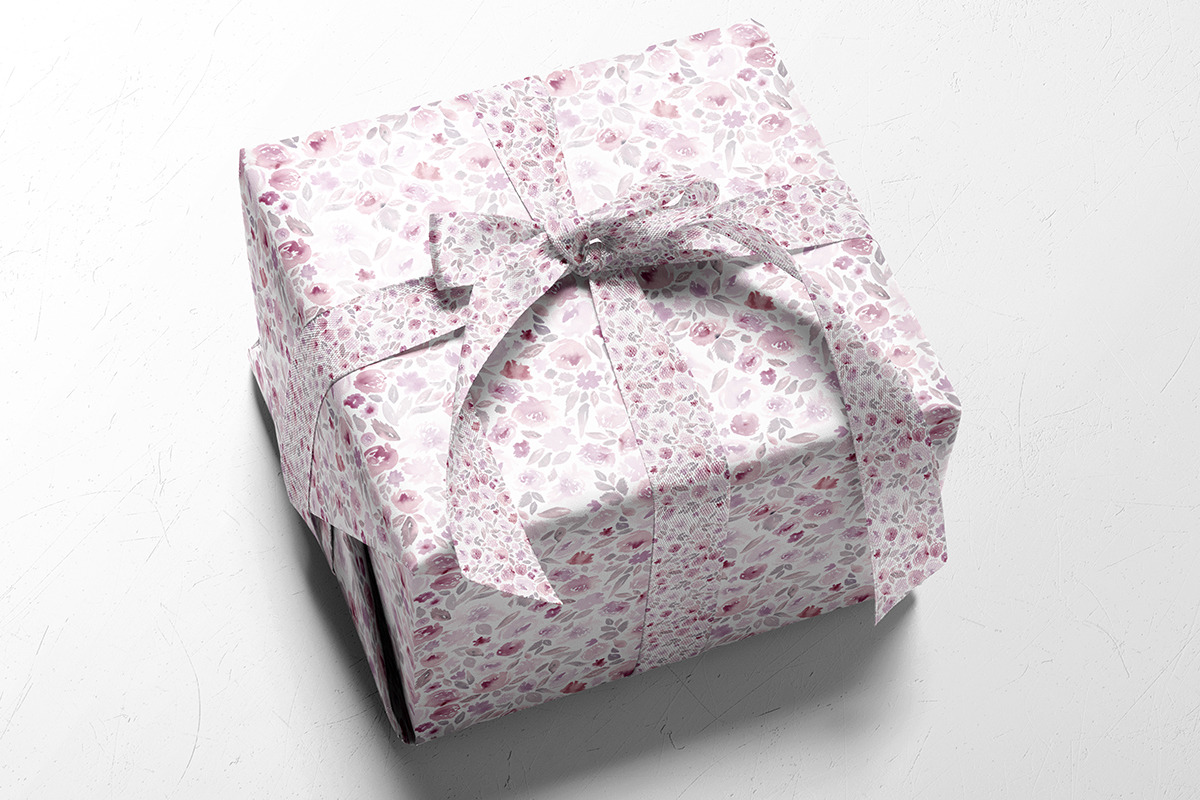 Dusty pink and grey, a Pattern Graphic by Anya-D (Photo 5 of 7)