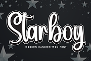 Starboy | Script Font, a Handwritten Font by Scratchones (Thumbnail 1 of 8)