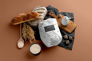 Bakery Branding Mockup Kit