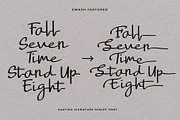 Kartika a Signature Script Font, a Script Font by Dawnside Graphic (Thumbnail 5 of 16)