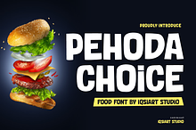Pehoda Choice - Food Font