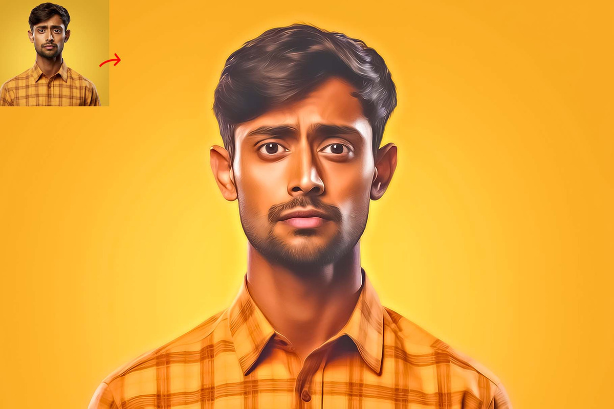 Professional Oil Paint, an Action Add-On by MRI STUDIO (Photo 11 of 13)