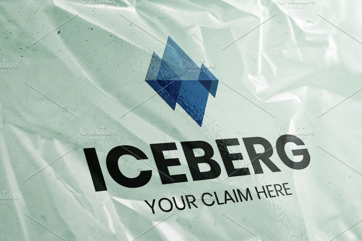 Iceberg logo, a Branding & Logo Template by Luis Quesada Design (Photo 3 of 5)