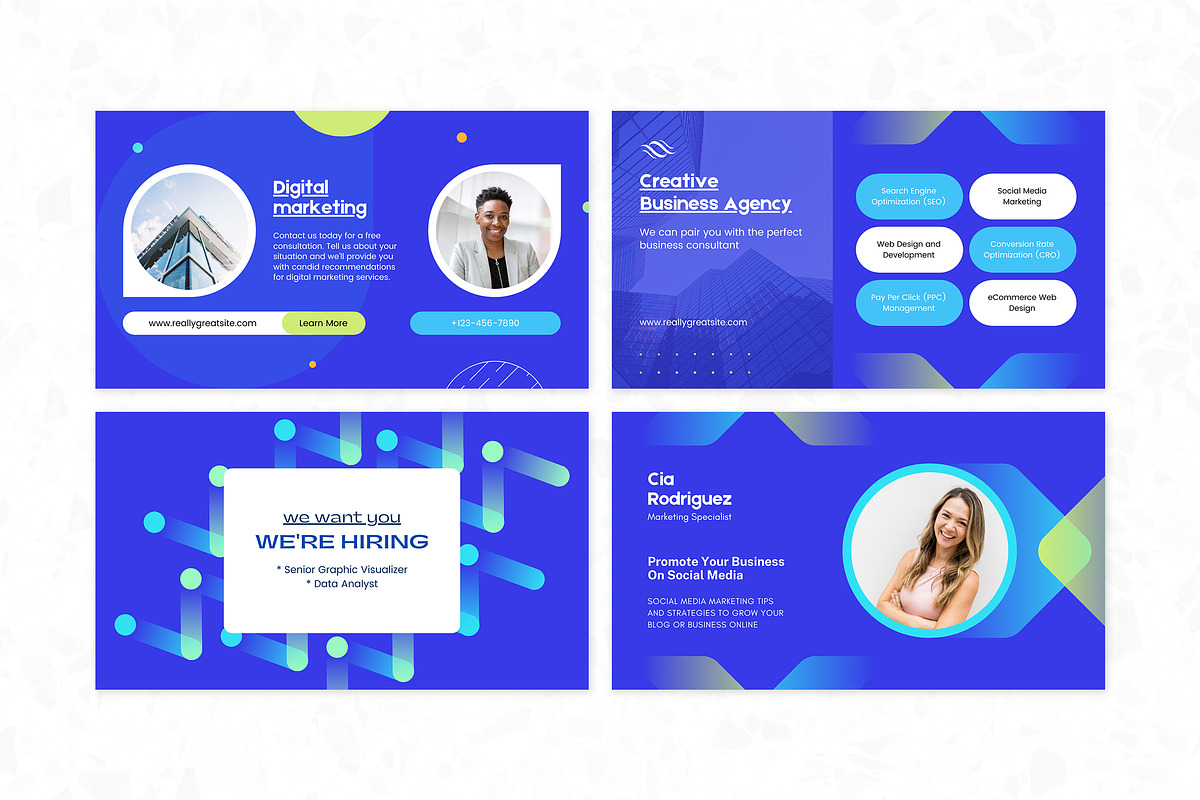 Business Facebook Cover Pack - Canva, a Social Media Template by Crevo Studio (Photo 7 of 8)