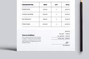 Invoice Template, a Stationery Template by MightyDesign (Thumbnail 3 of 8)